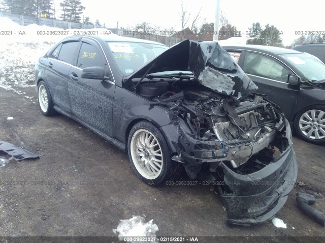 MERCEDES-BENZ C-CLASS 2011 wddgf8bb7br185713