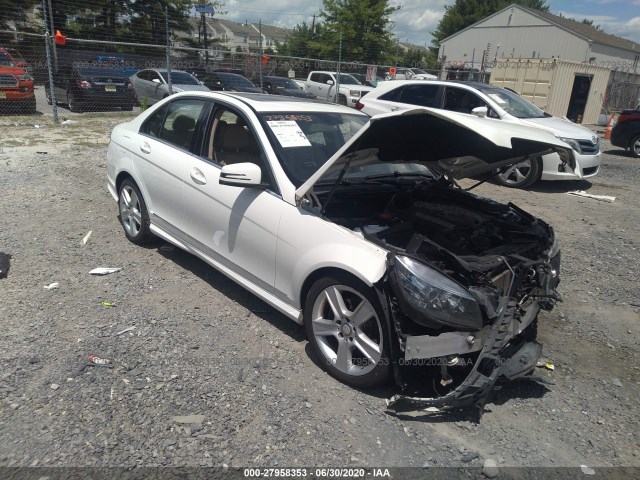 MERCEDES-BENZ C-CLASS 2011 wddgf8bb7br186280