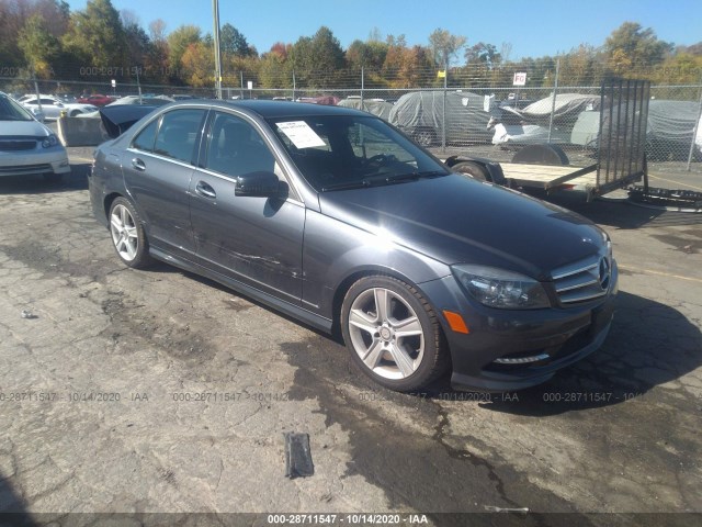 MERCEDES-BENZ C-CLASS 2011 wddgf8bb7br186411