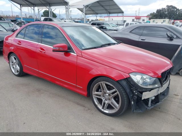 MERCEDES-BENZ C 300 2012 wddgf8bb7ca706736