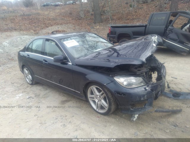 MERCEDES-BENZ C-CLASS 2012 wddgf8bb7ca714335