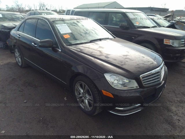 MERCEDES-BENZ C-CLASS 2012 wddgf8bb7ca715985