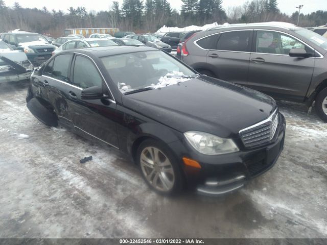 MERCEDES-BENZ C-CLASS 2012 wddgf8bb7ca717638