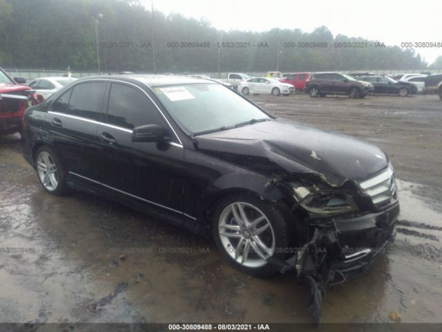 MERCEDES-BENZ C-CLASS 2012 wddgf8bb7cr198690