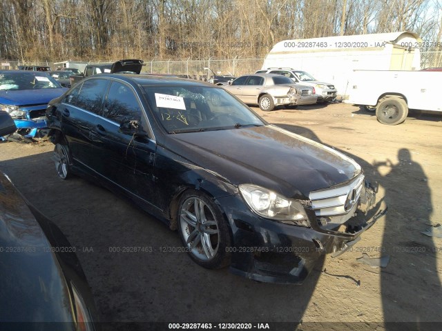 MERCEDES-BENZ C-CLASS 2012 wddgf8bb7cr208635