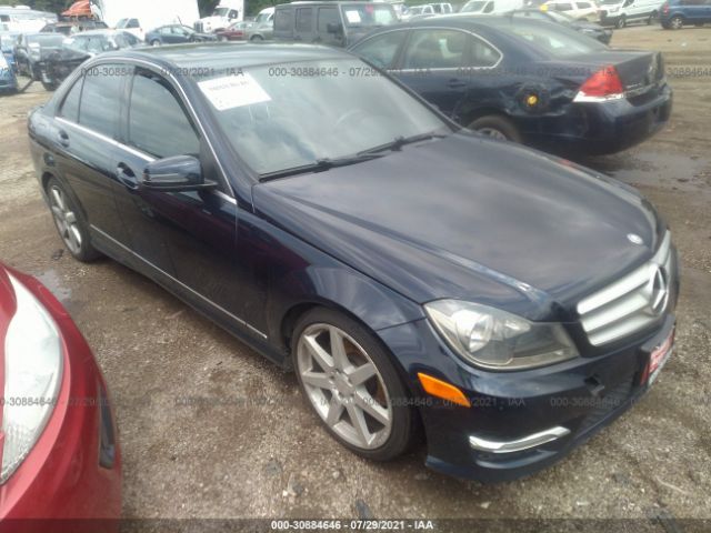 MERCEDES-BENZ C-CLASS 2012 wddgf8bb7cr213253