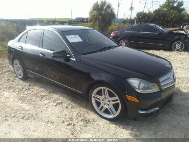 MERCEDES-BENZ C-CLASS 2012 wddgf8bb7cr224270