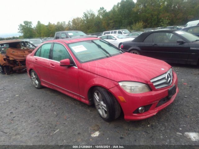 MERCEDES-BENZ C-CLASS 2010 wddgf8bb8ar104359