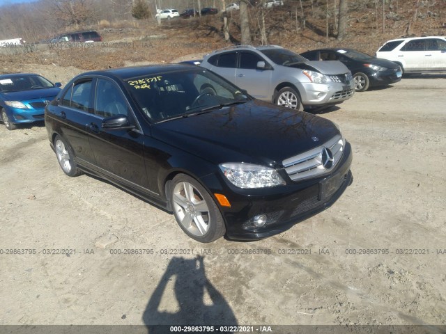 MERCEDES-BENZ C-CLASS 2010 wddgf8bb8ar122022