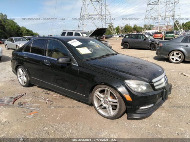 MERCEDES-BENZ C-CLASS 2011 wddgf8bb8br165311