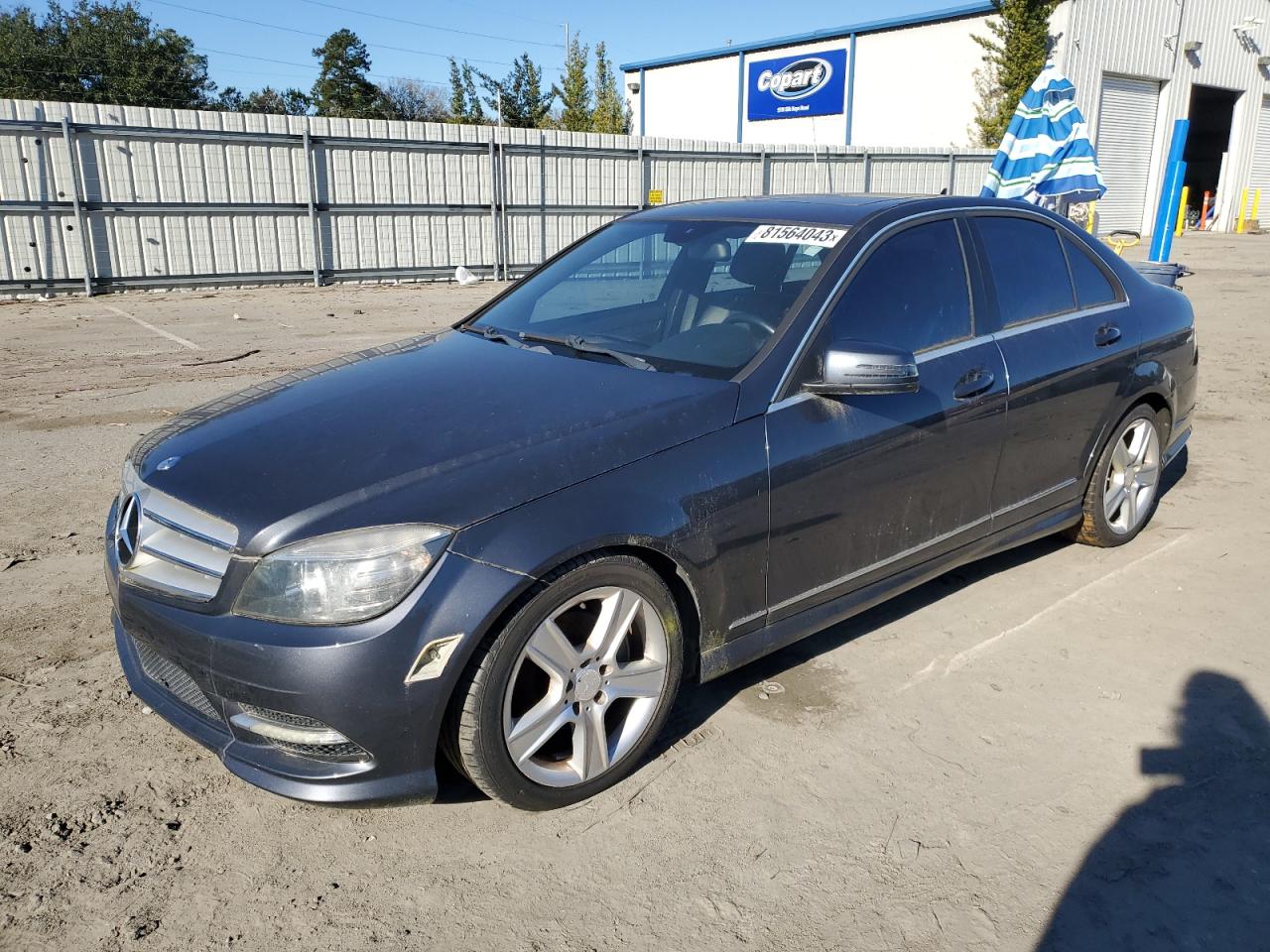 MERCEDES-BENZ C-KLASSE 2011 wddgf8bb8br186482