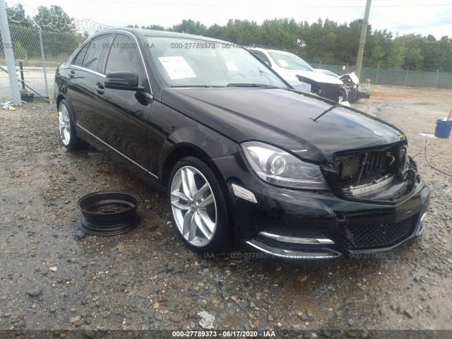 MERCEDES-BENZ C-CLASS 2012 wddgf8bb8ca607617