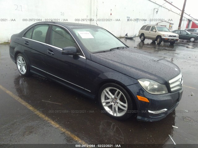 MERCEDES-BENZ C-CLASS 2012 wddgf8bb8ca721357