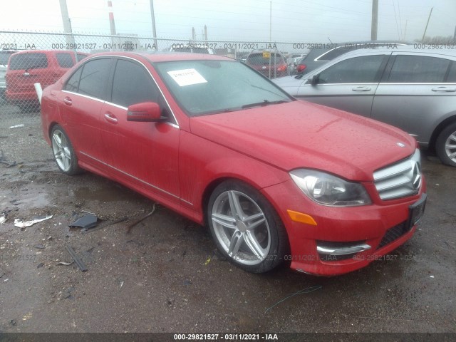 MERCEDES-BENZ C-CLASS 2012 wddgf8bb8ca721665