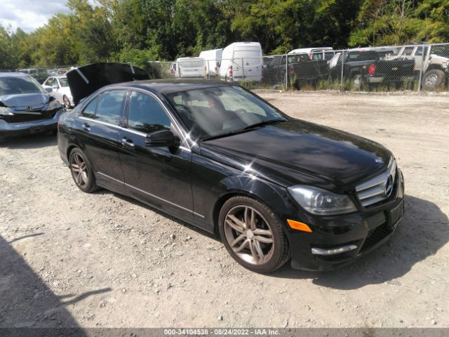 MERCEDES-BENZ C-CLASS 2012 wddgf8bb8cf900209