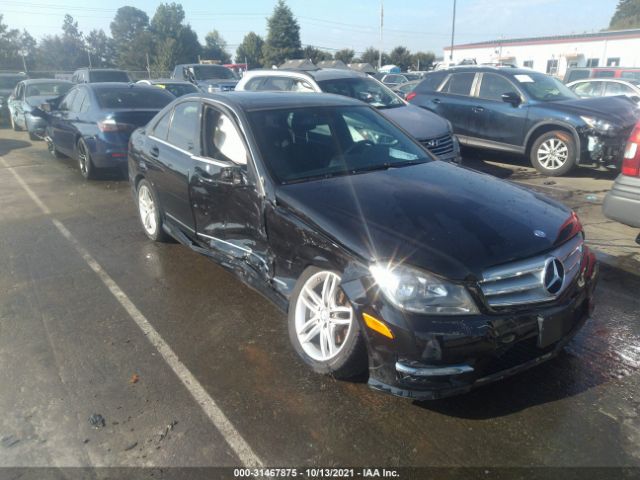 MERCEDES-BENZ C-CLASS 2012 wddgf8bb8cr193904