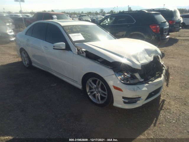 MERCEDES-BENZ C-CLASS 2012 wddgf8bb8cr206487