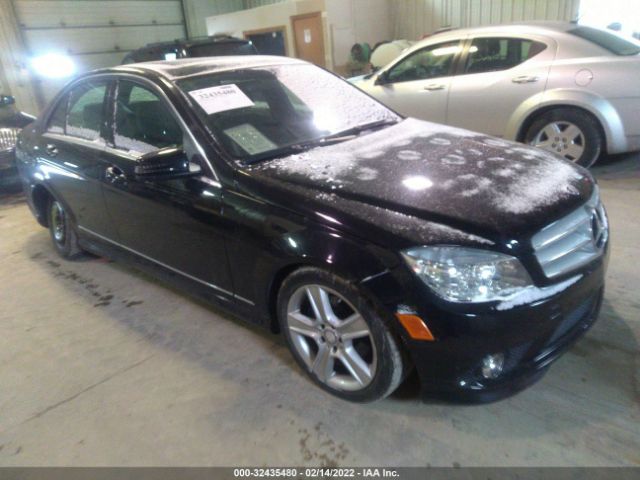 MERCEDES-BENZ C-CLASS 2010 wddgf8bb9ar091685