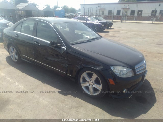 MERCEDES-BENZ C-CLASS 2010 wddgf8bb9ar099026