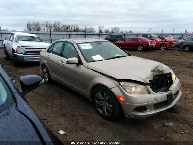 MERCEDES-BENZ C-CLASS 2010 wddgf8bb9ar124314