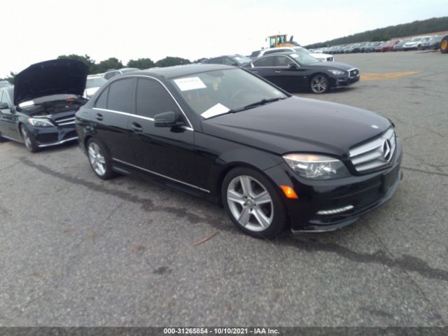 MERCEDES-BENZ C-CLASS 2011 wddgf8bb9ba497093