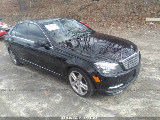 MERCEDES-BENZ C-CLASS 2011 wddgf8bb9bf649733