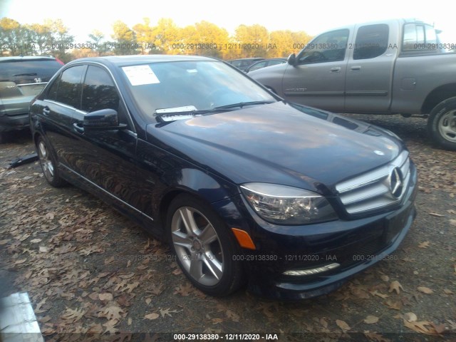 MERCEDES-BENZ C-CLASS 2011 wddgf8bb9br134343