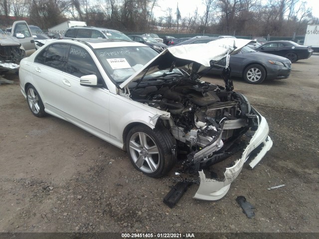 MERCEDES-BENZ C-CLASS 2011 wddgf8bb9br148730