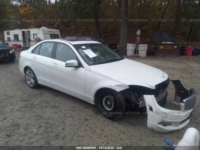 MERCEDES-BENZ C-CLASS 2011 wddgf8bb9br160067