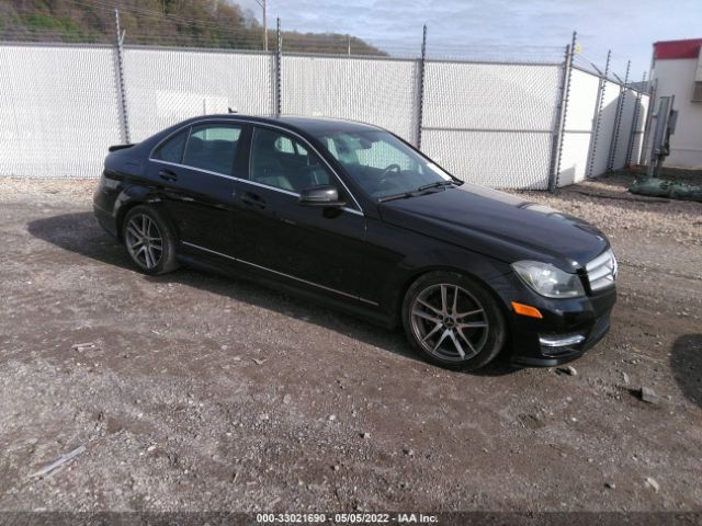 MERCEDES-BENZ C-CLASS 2012 wddgf8bb9ca597664