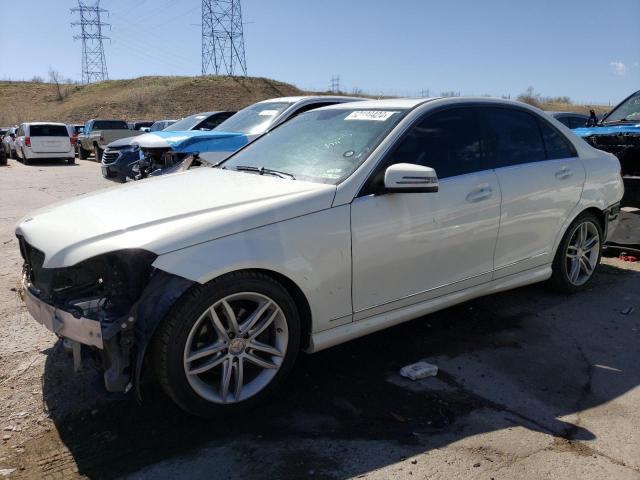 MERCEDES-BENZ C-CLASS 2012 wddgf8bb9ca600255