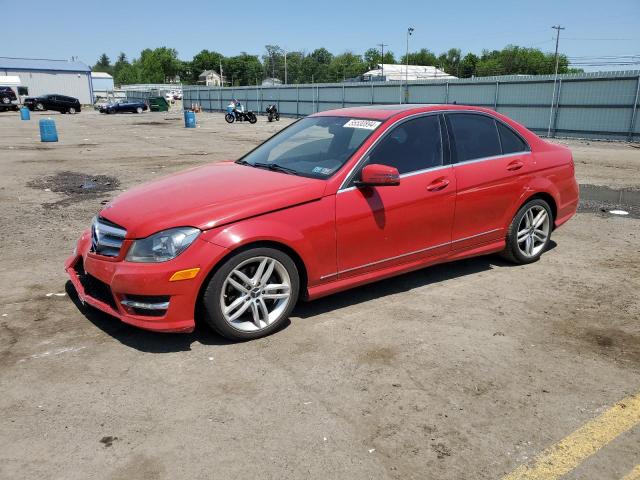 MERCEDES-BENZ C-CLASS 2012 wddgf8bb9ca604502