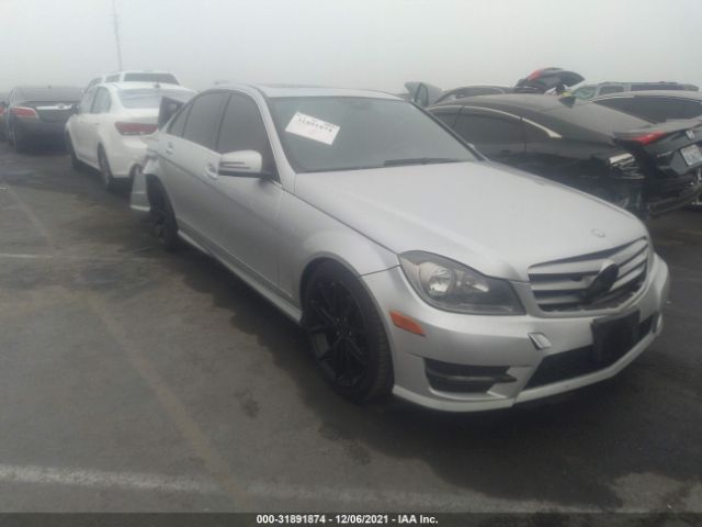 MERCEDES-BENZ C-CLASS 2012 wddgf8bb9ca625205