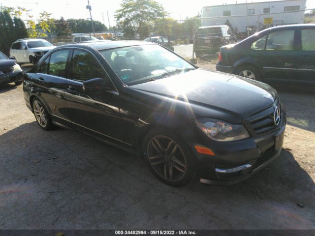 MERCEDES-BENZ C-CLASS 2012 wddgf8bb9ca633398