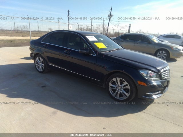 MERCEDES-BENZ C-CLASS 2012 wddgf8bb9ca651822