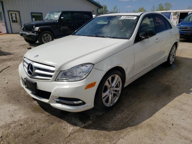 MERCEDES-BENZ C-CLASS 2012 wddgf8bb9ca655224