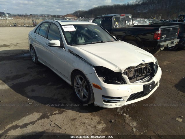 MERCEDES-BENZ C-CLASS 2012 wddgf8bb9ca656955