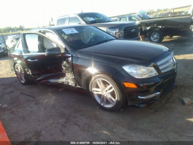 MERCEDES-BENZ C-CLASS 2012 wddgf8bb9ca658544