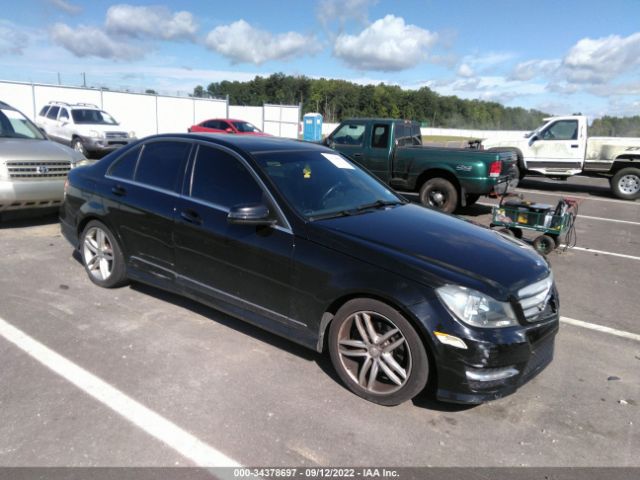 MERCEDES-BENZ C-CLASS 2012 wddgf8bb9ca709119