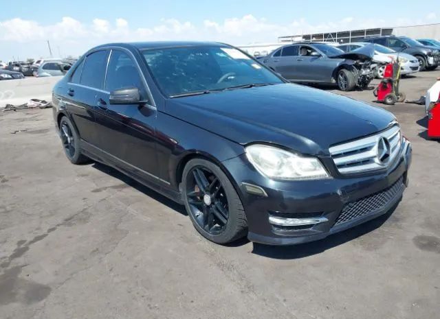 MERCEDES-BENZ C-CLASS 2012 wddgf8bb9cr192180