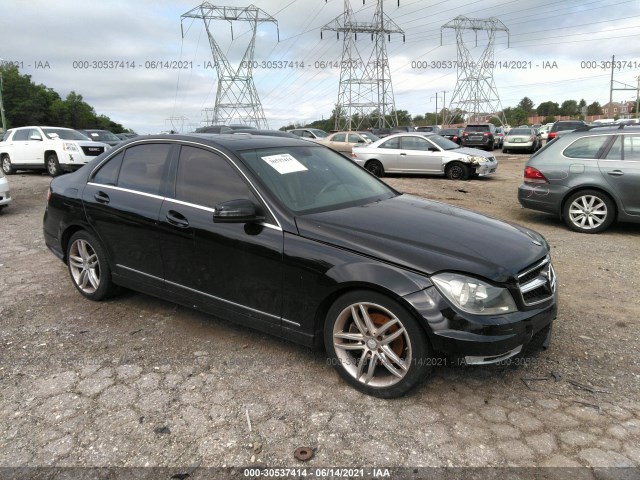 MERCEDES-BENZ C-CLASS 2012 wddgf8bb9cr229695