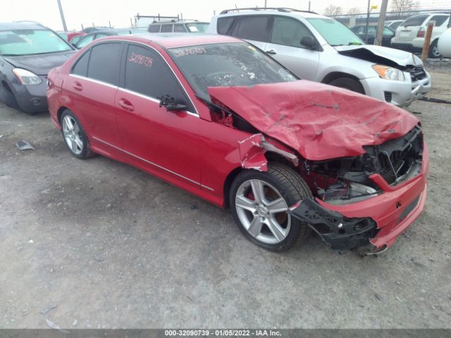 MERCEDES-BENZ C-CLASS 2010 wddgf8bbxaf398994