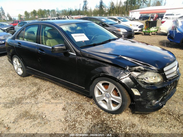 MERCEDES-BENZ C-CLASS 2010 wddgf8bbxaf438233