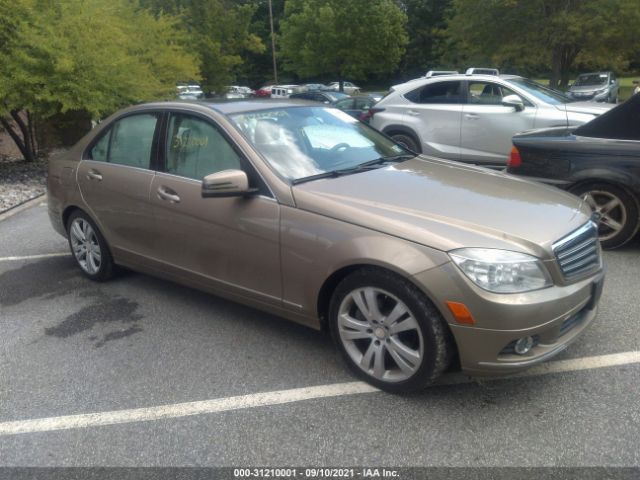 MERCEDES-BENZ C-CLASS 2010 wddgf8bbxar090545