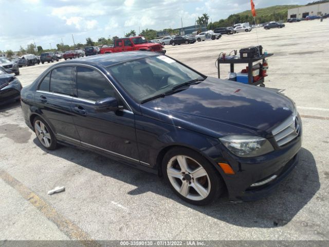 MERCEDES-BENZ C-CLASS 2011 wddgf8bbxbr152379