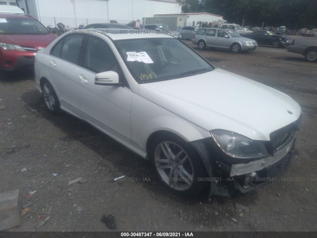 MERCEDES-BENZ C-CLASS 2012 wddgf8bbxca616819