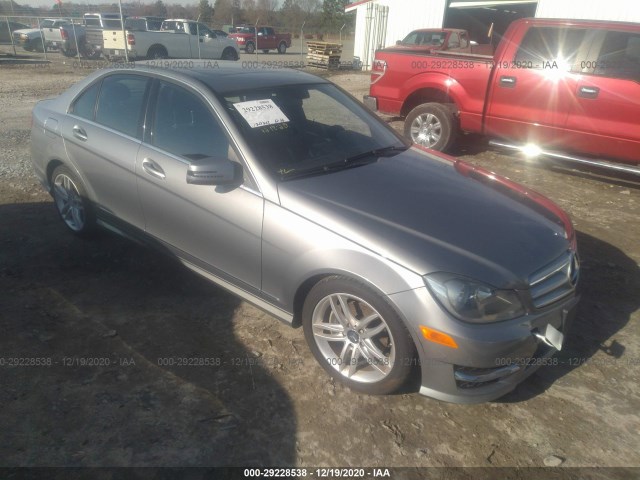 MERCEDES-BENZ C-CLASS 2012 wddgf8bbxca624726