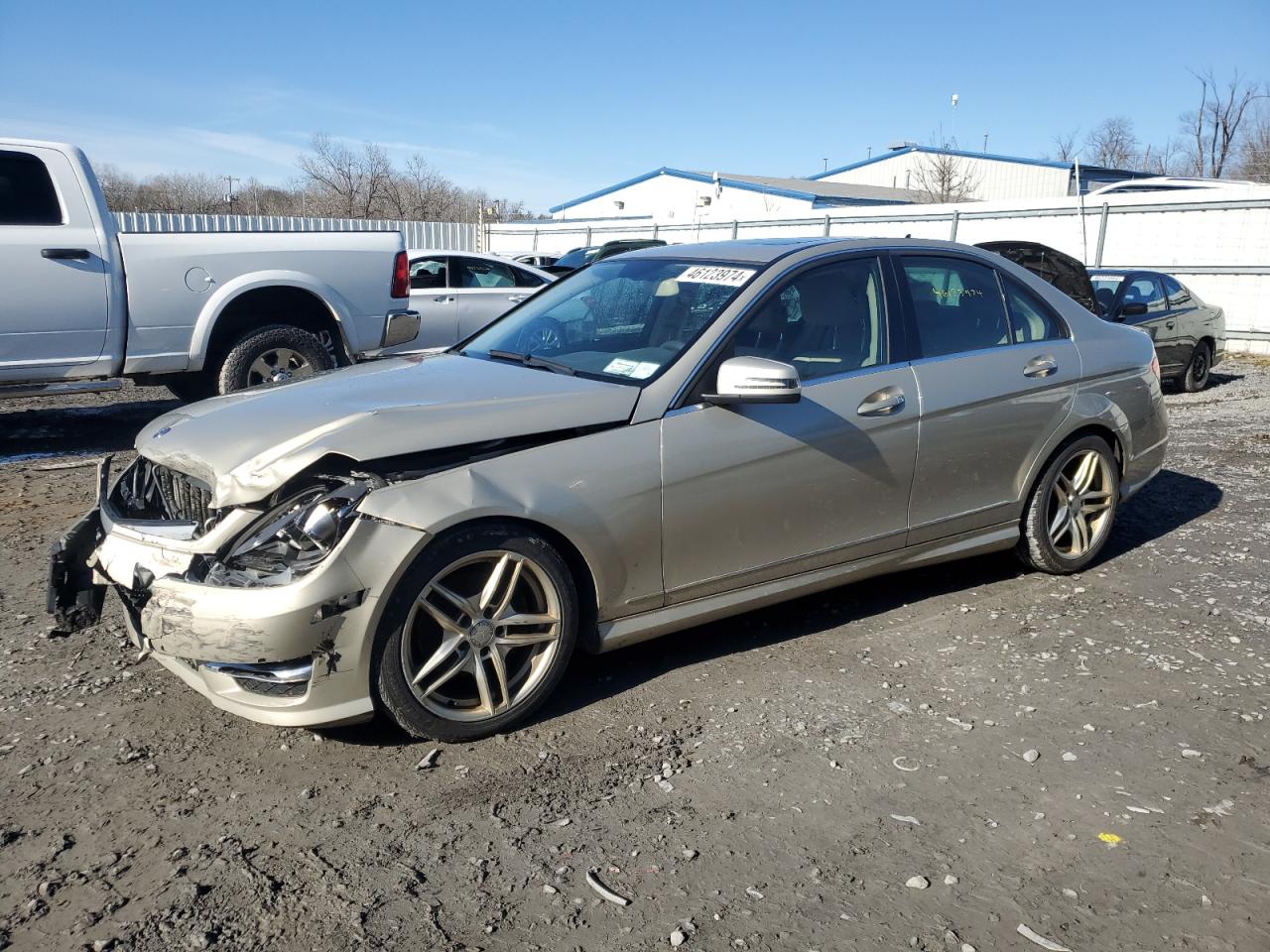 MERCEDES-BENZ C-KLASSE 2012 wddgf8bbxca645608