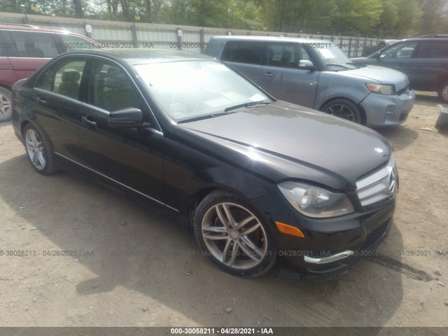 MERCEDES-BENZ C-CLASS 2012 wddgf8bbxca688653