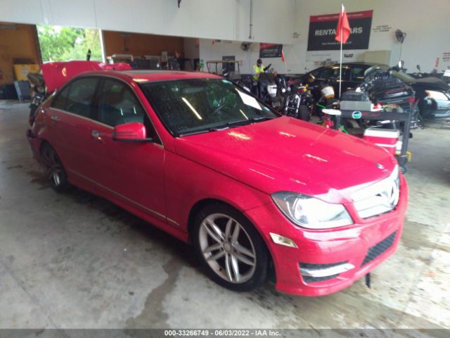 MERCEDES-BENZ C-CLASS 2012 wddgf8bbxca726785